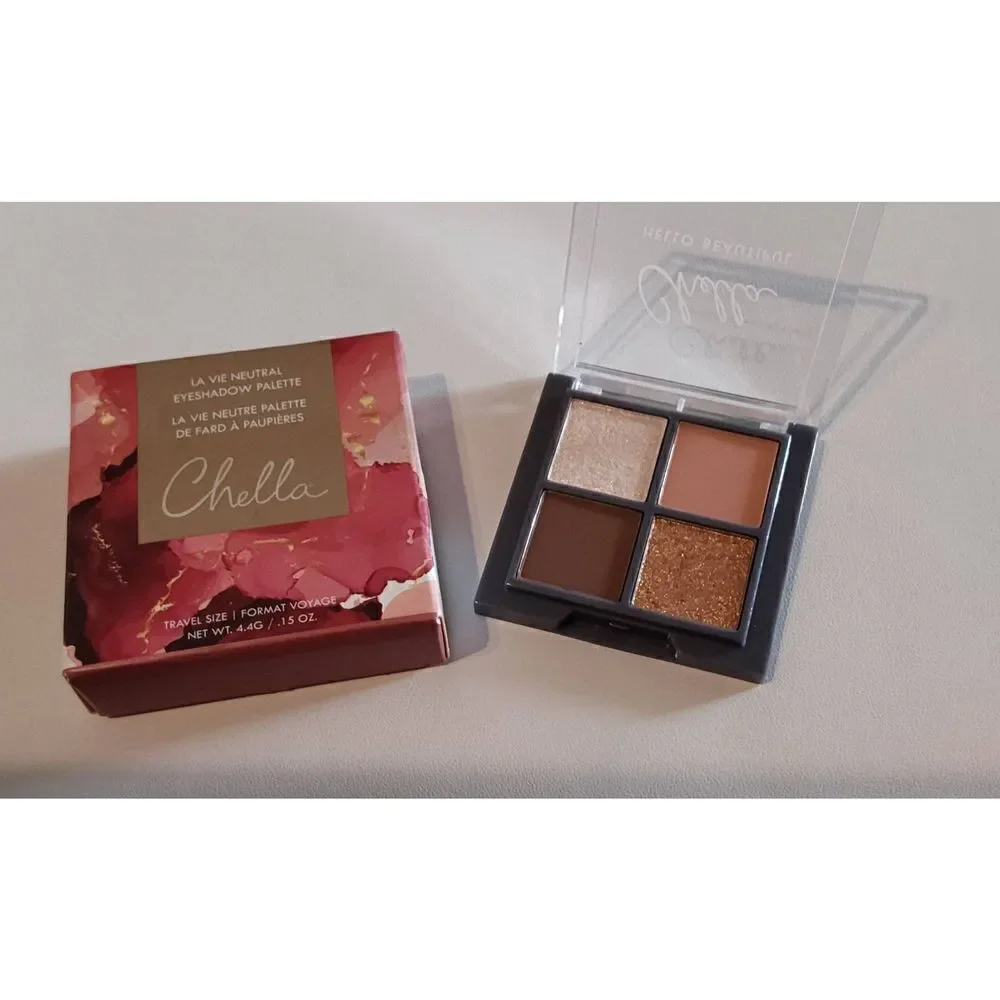 BNIB~Chella LA Vie Neutral Eyeshadow Travel Palette